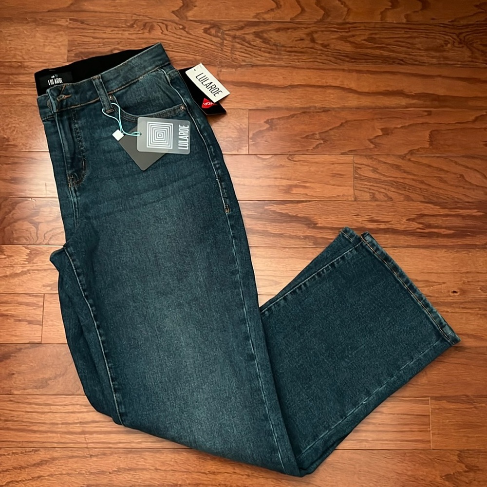 Lularoe Blue Relaxed Fit Jeans